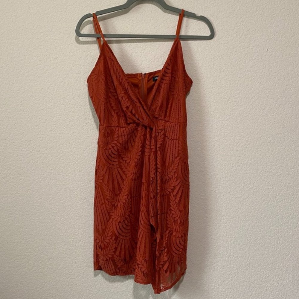 Funky Soul Mini Dress 💌Free Shipping Sienna w. Lace Overlay Size Small